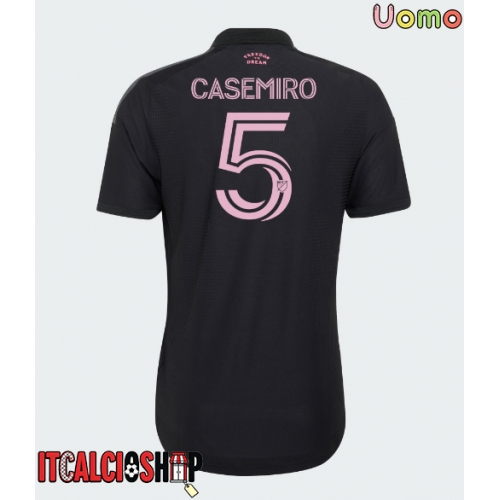 Inter Miami Casemiro #5 Seconda Maglia 2026-27 Manica Corta